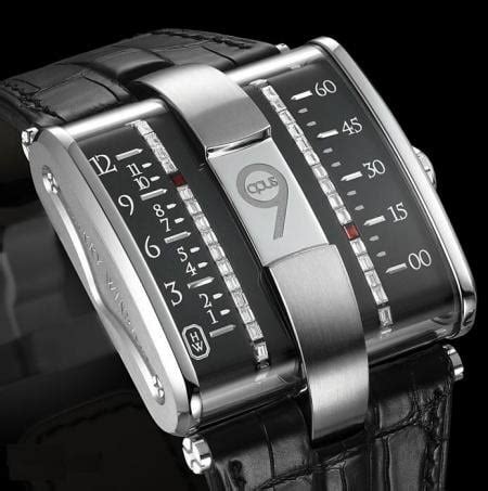 The Opus 9 watch From Harry Winston is an extraordinary timepiece